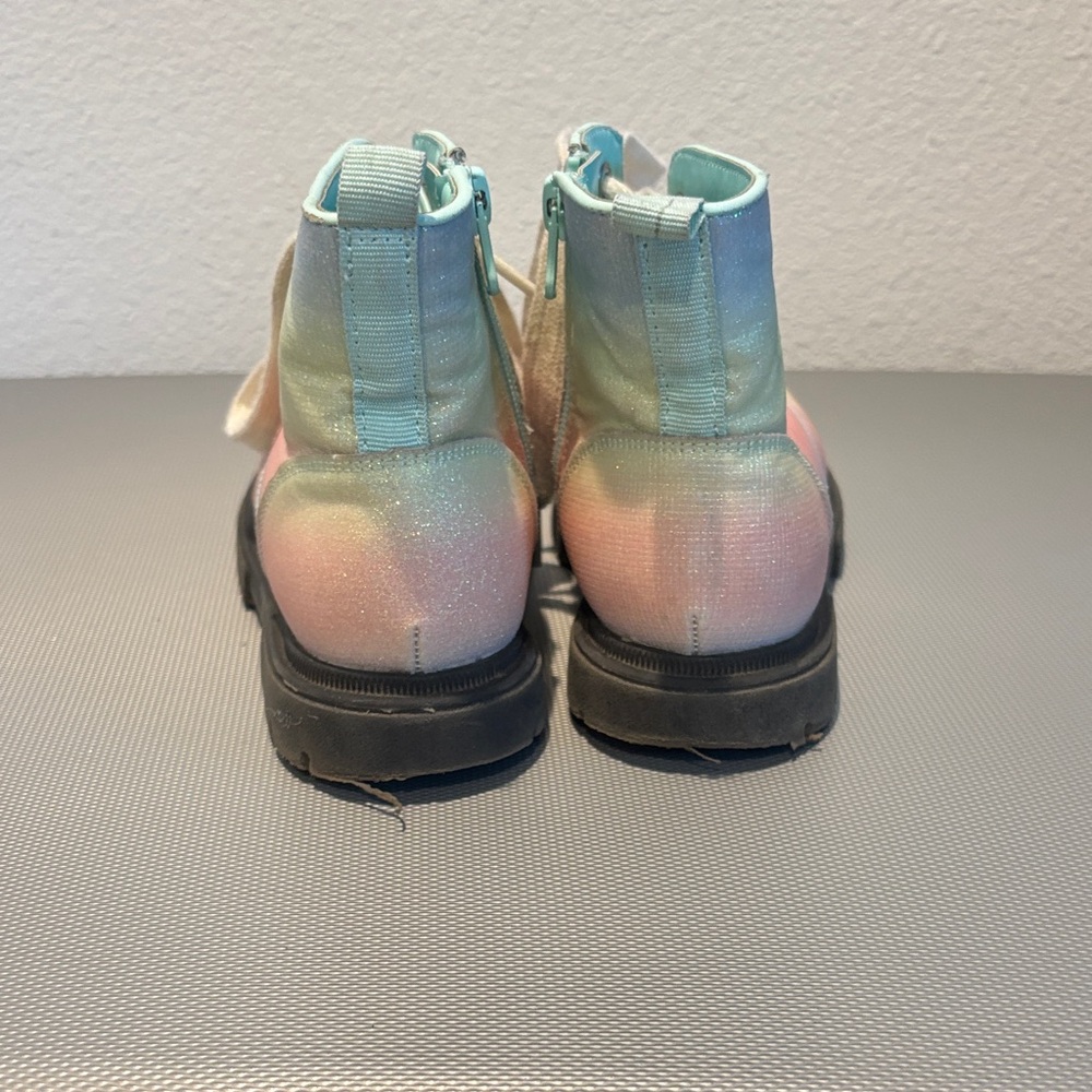 Cat & Jack Glittery Pastel Boots - Picture 4 of 5